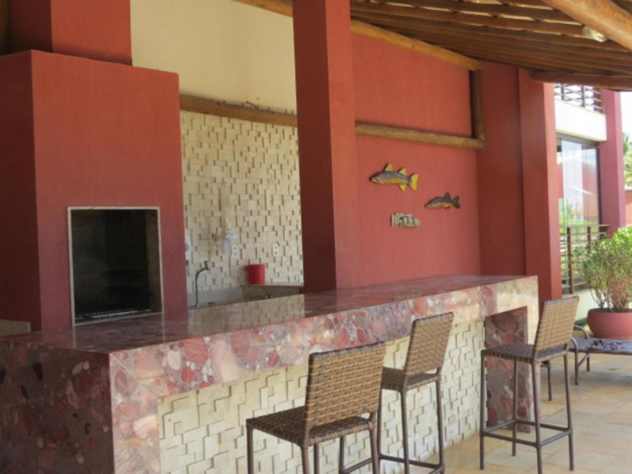 Areias de Itacimirim Pé na areia Appartamento Camassari Esterno foto
